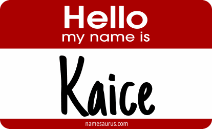 Hello my name is Kaice png download