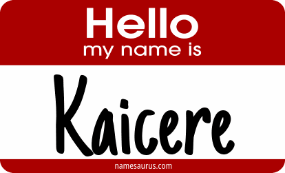 Hello my name is Kaicere png download