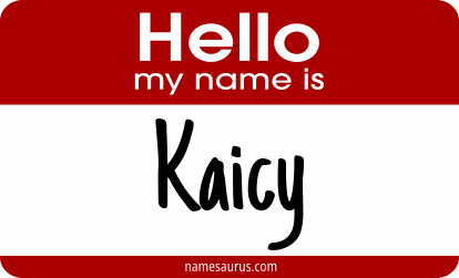 Hello my name is Kaicy png download
