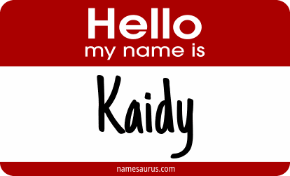 Hello my name is Kaidy png download
