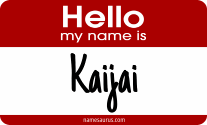 Hello my name is Kaijai png download