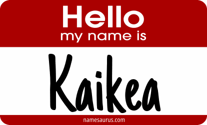 Hello my name is Kaikea png download