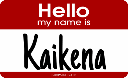Hello my name is Kaikena png download