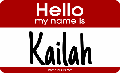 Hello my name is Kailah png download