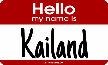 Hello my name is Kailand png download