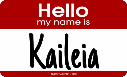 Hello my name is Kaileia png download