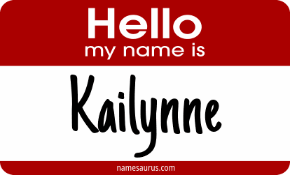 Hello my name is Kailynne png download