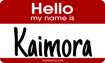 Hello my name is Kaimora png download