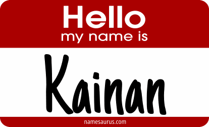 Hello my name is Kainan png download