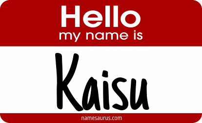 Hello my name is Kaisu png download