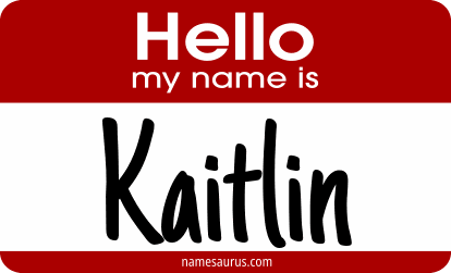 Hello my name is Kaitlin png download