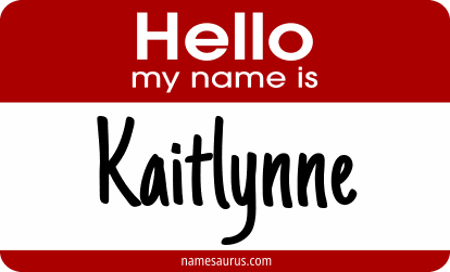 Hello my name is Kaitlynne png download