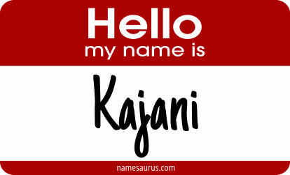 Hello my name is Kajani png download