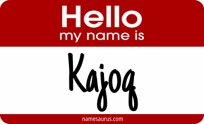 Hello my name is Kajoq png download