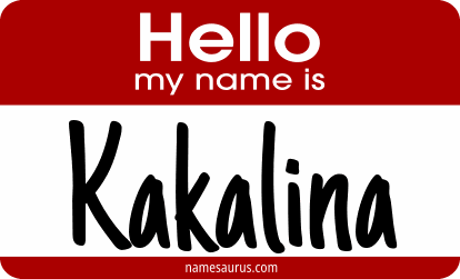Hello my name is Kakalina png download