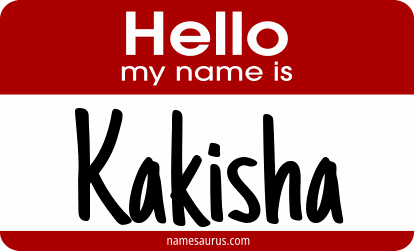 Hello my name is Kakisha png download