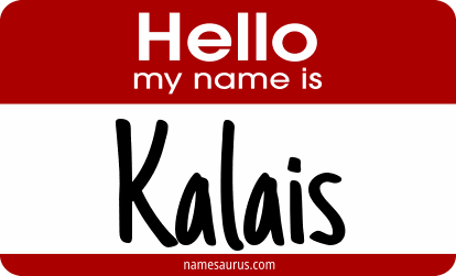 Hello my name is Kalais png download