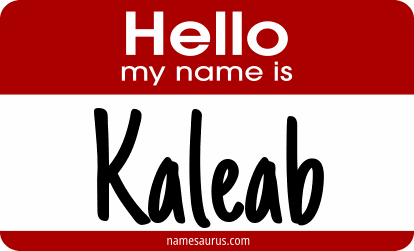 Hello my name is Kaleab png download