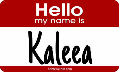 Hello my name is Kaleea png download