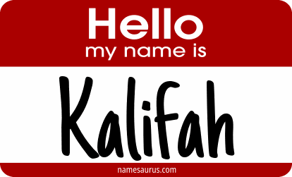 Hello my name is Kalifah png download