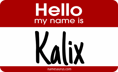 Hello my name is Kalix png download
