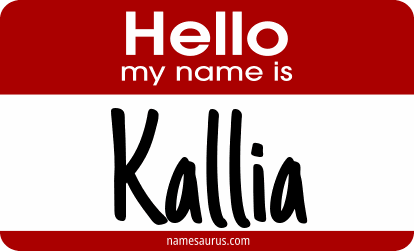 Hello my name is Kallia png download