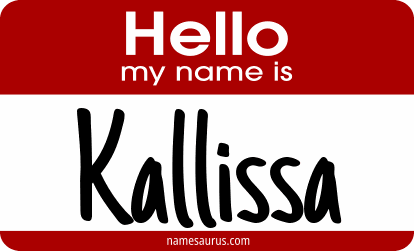 Hello my name is Kallissa png download