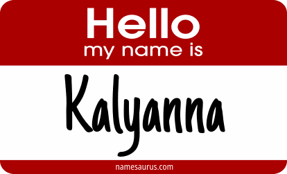 Hello my name is Kalyanna png download