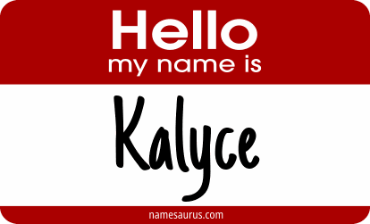 Hello my name is Kalyce png download