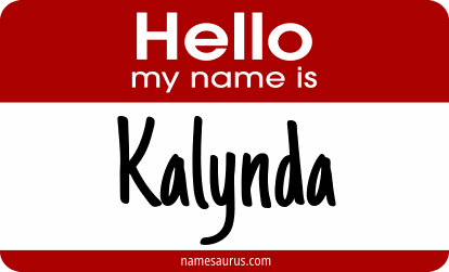 Hello my name is Kalynda png download