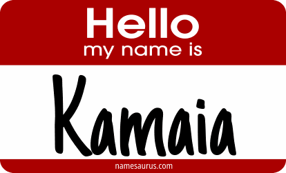 Hello my name is Kamaia png download