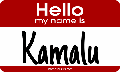 Hello my name is Kamalu png download