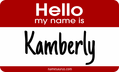 Hello my name is Kamberly png download