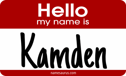 Hello my name is Kamden png download