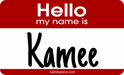 Hello my name is Kamee png download