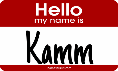 Hello my name is Kamm png download