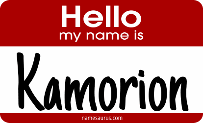 Hello my name is Kamorion png download