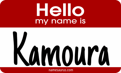 Hello my name is Kamoura png download