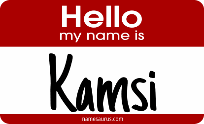 Hello my name is Kamsi png download