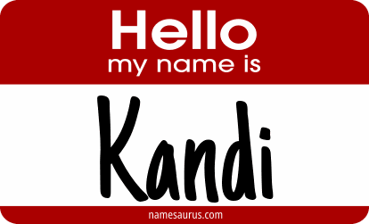 Hello my name is Kandi png download