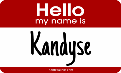 Hello my name is Kandyse png download