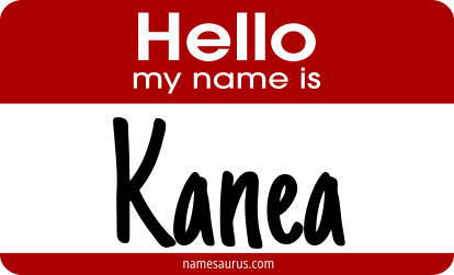 Hello my name is Kanea png download