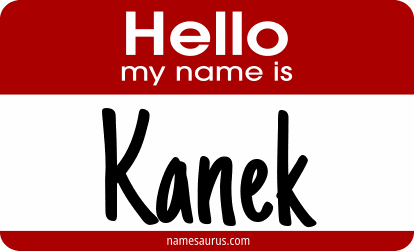 Hello my name is Kanek png download