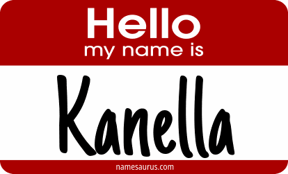 Hello my name is Kanella png download