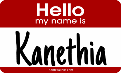 Hello my name is Kanethia png download