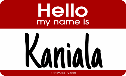 Hello my name is Kaniala png download