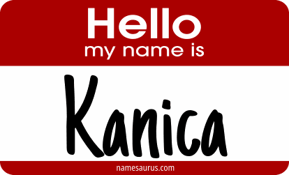Hello my name is Kanica png download