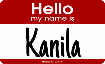 Hello my name is Kanila png download