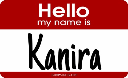 Hello my name is Kanira png download
