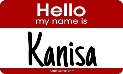 Hello my name is Kanisa png download